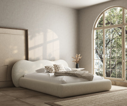 Ascot Cloud Boucle Bed Frame